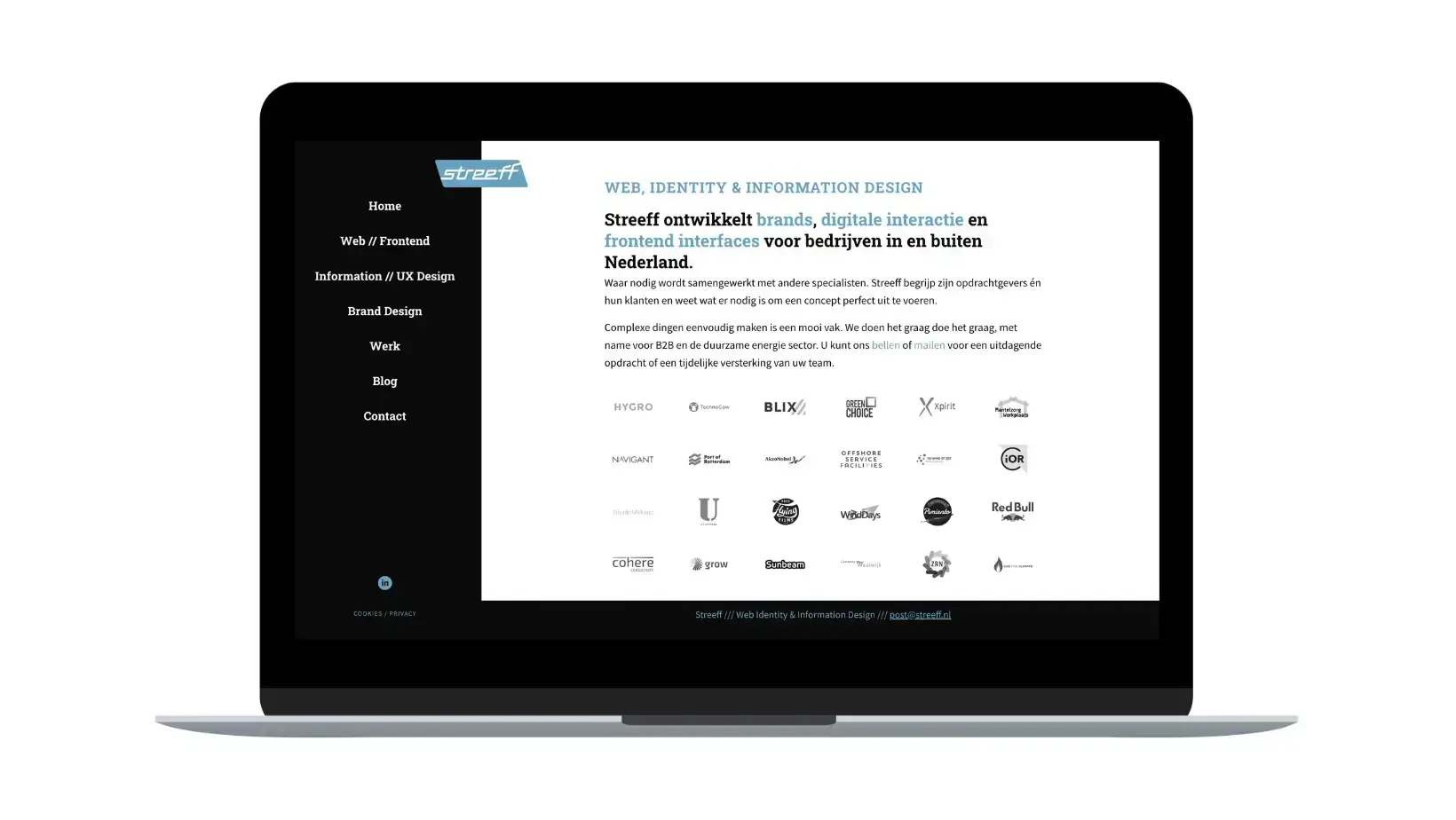 Streeff website
