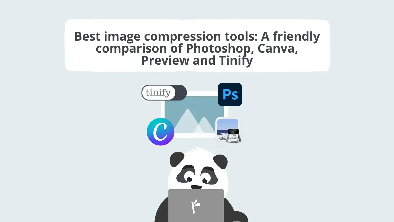 Best image compression tools- A friendly comparison of Photoshop, Canva, Preview and Tinify